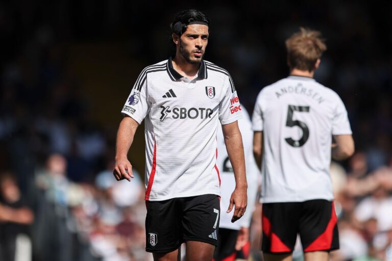 Craven Cottage, Fulham, London, UK. 10th May, 2025. Premier League Football, Fulham versus Everton; Raul Jimenez of Fulham Credit: Action Plus Sports/Alamy Live News